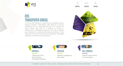 Desktop Screenshot of erstransportes.com.br